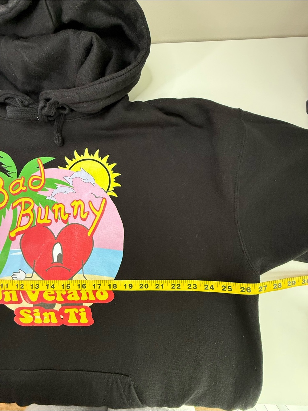 Bad Bunny Un Verano Sin Ti Graphic Hoodie Black 2XL - Picture 7 of 10